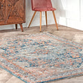 Nuloom Traditional Vintage Medallion Atiff Area Rug