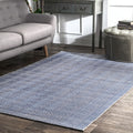 Nuloom Handmade Flatweave Herringbone Chevron Cotton Rug 8 X 10 8 X 10