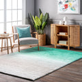 Carson Carrington Padborg Handmade Soft And Plush Ombre Shag Yellow Rug 4 X 6