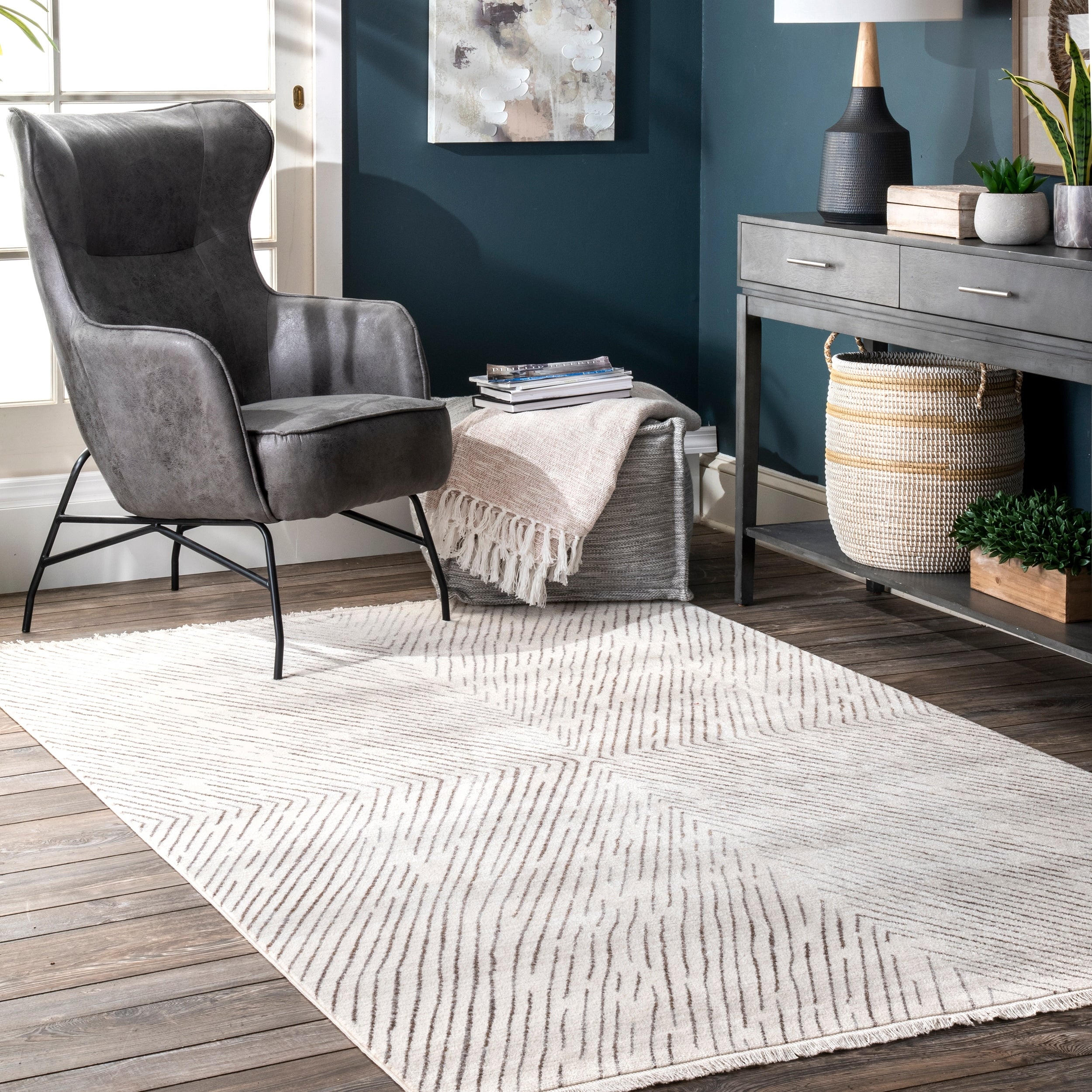 Nuloom Mystic Broken Chevrons Area Rug