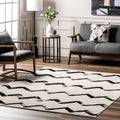Nuloom Modern Chevrons Solid Area Rug