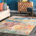 Porch Den Lupine Abstract Area Rug