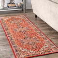 Copper Grove Vardenis Traditional Indoor Outdoor Bloom Border Area Rug
