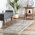 Nuloom Beige Transitional Luxuriante Blossoming Mystique Fringe Area Rug 8 X 10