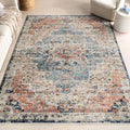 Nuloom Transitional Vintage Medallion Nichole Area Rug