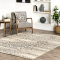 Porch Den Krislynn Vintage Floral Area Rug
