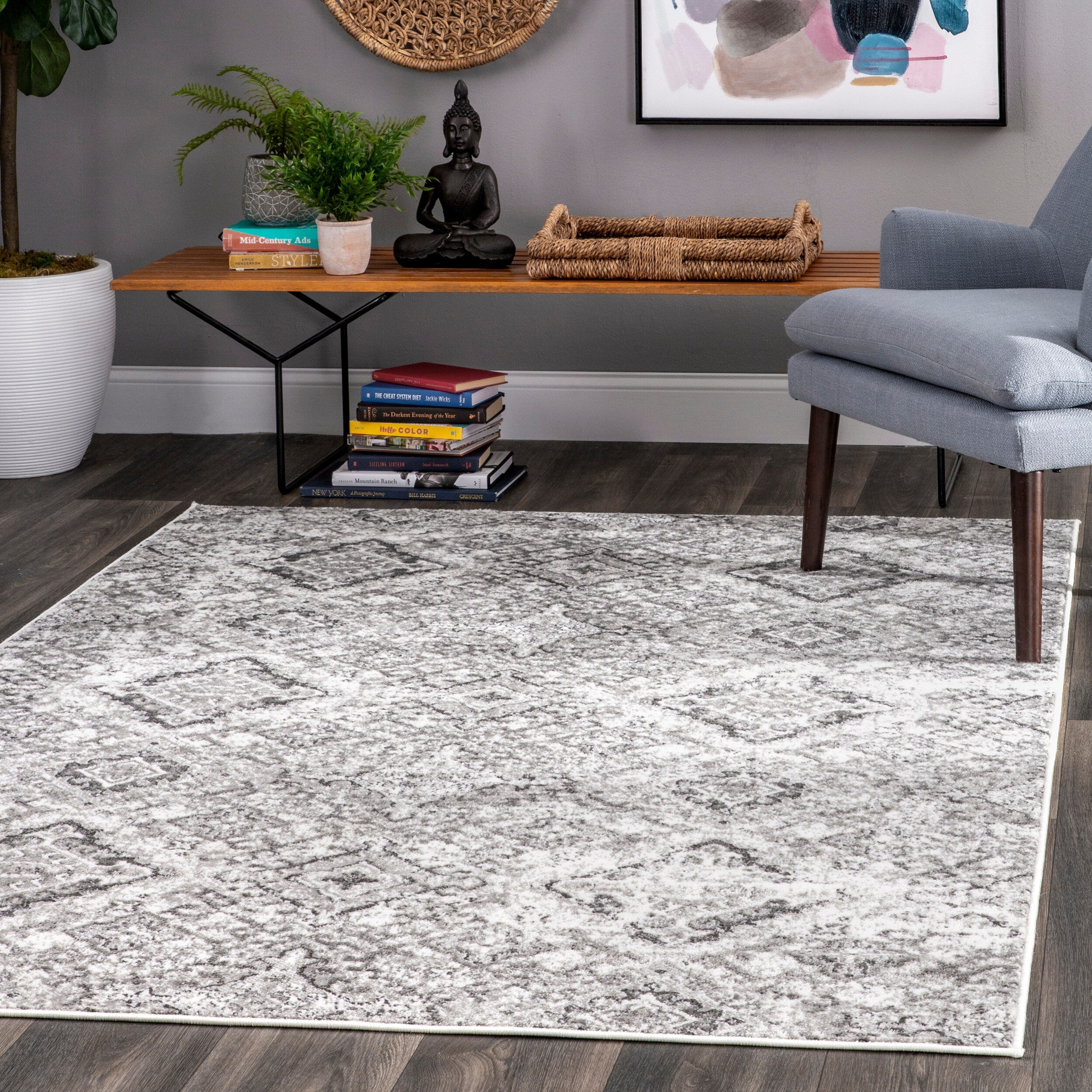 Porch Den Connemara Diamond Area Rug