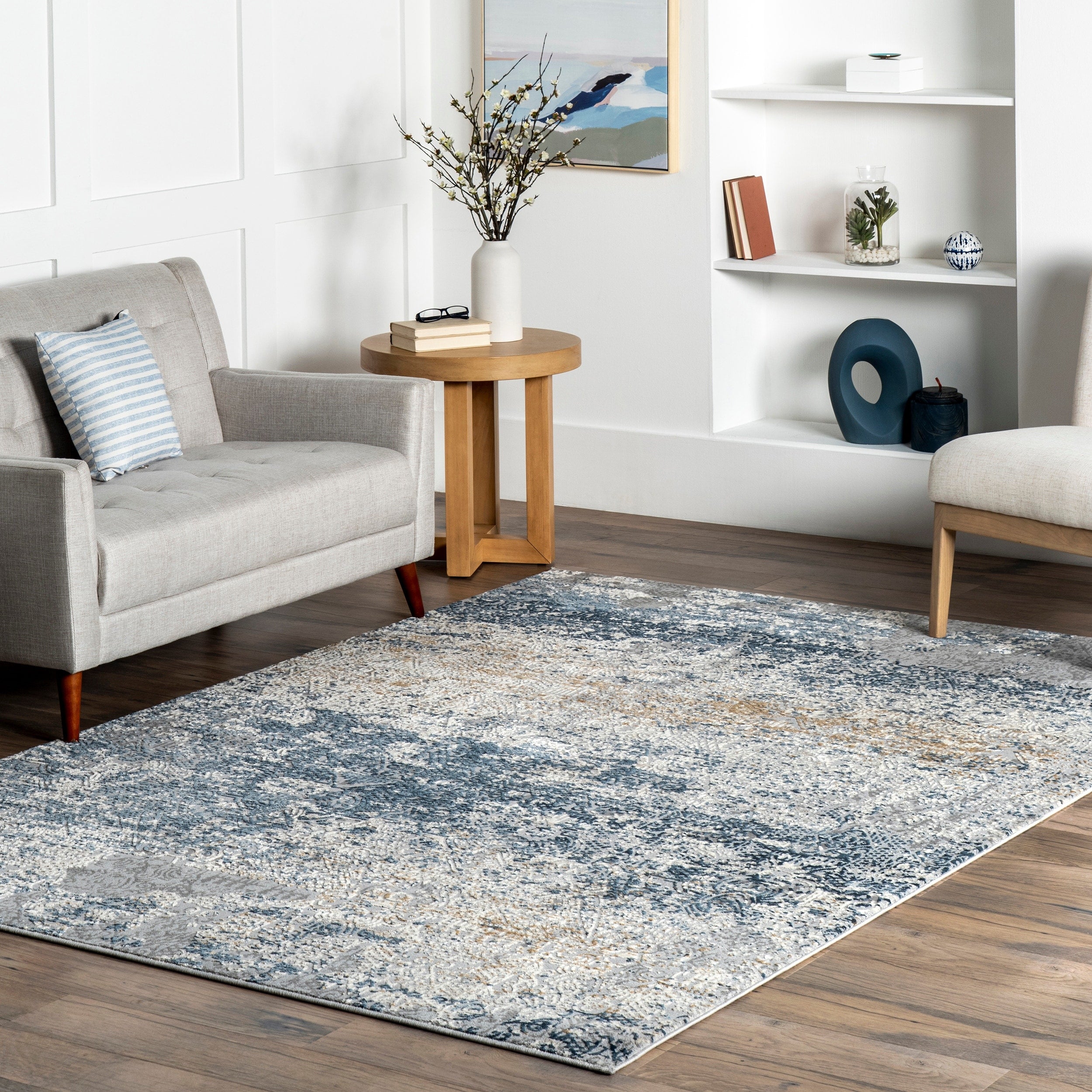 Porch Den Hermosa Modern Abstract Area Rug