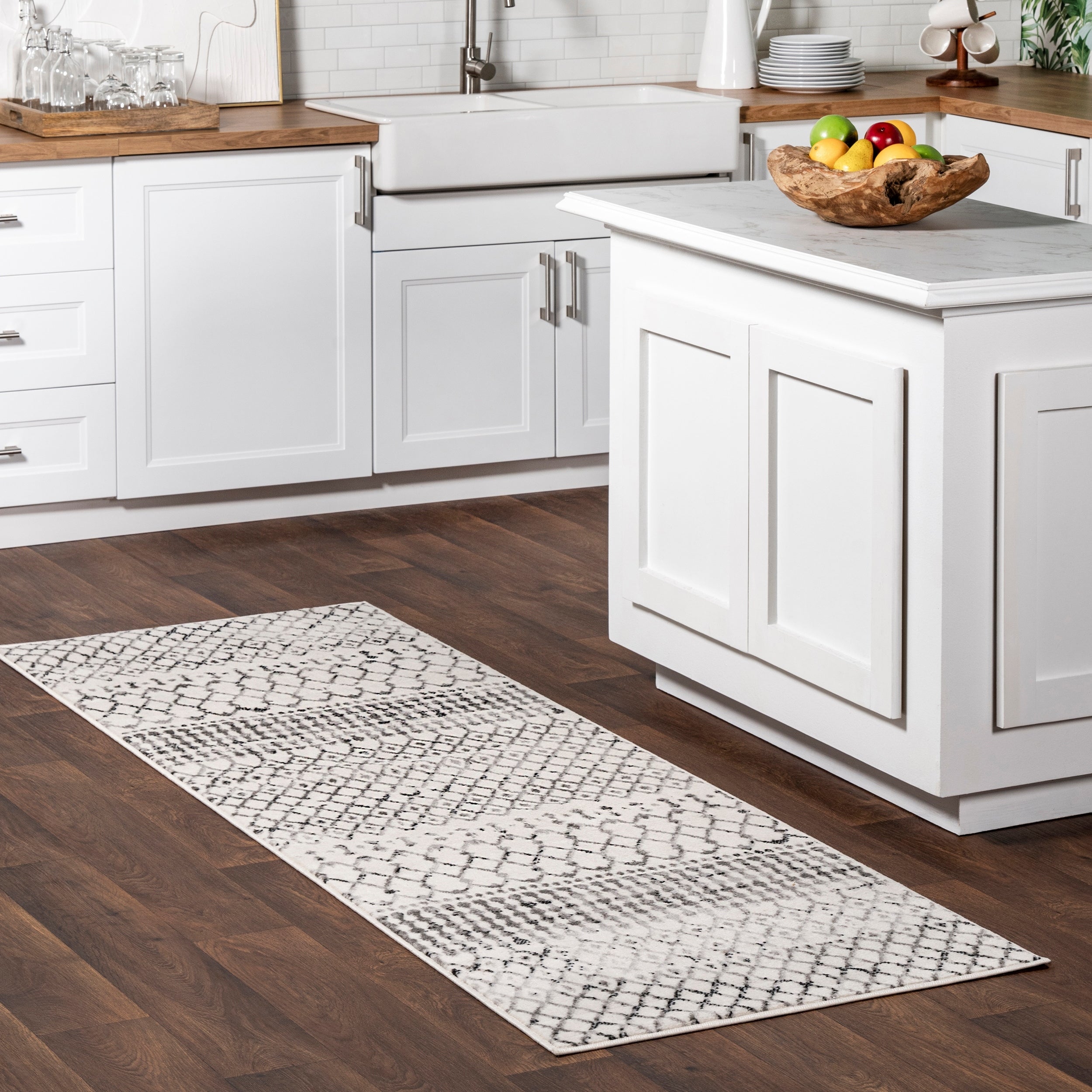 Nuloom Creek Modern Trellis Area Rug