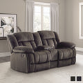 Brooks Double Glider Reclining Love Seat With Center Console