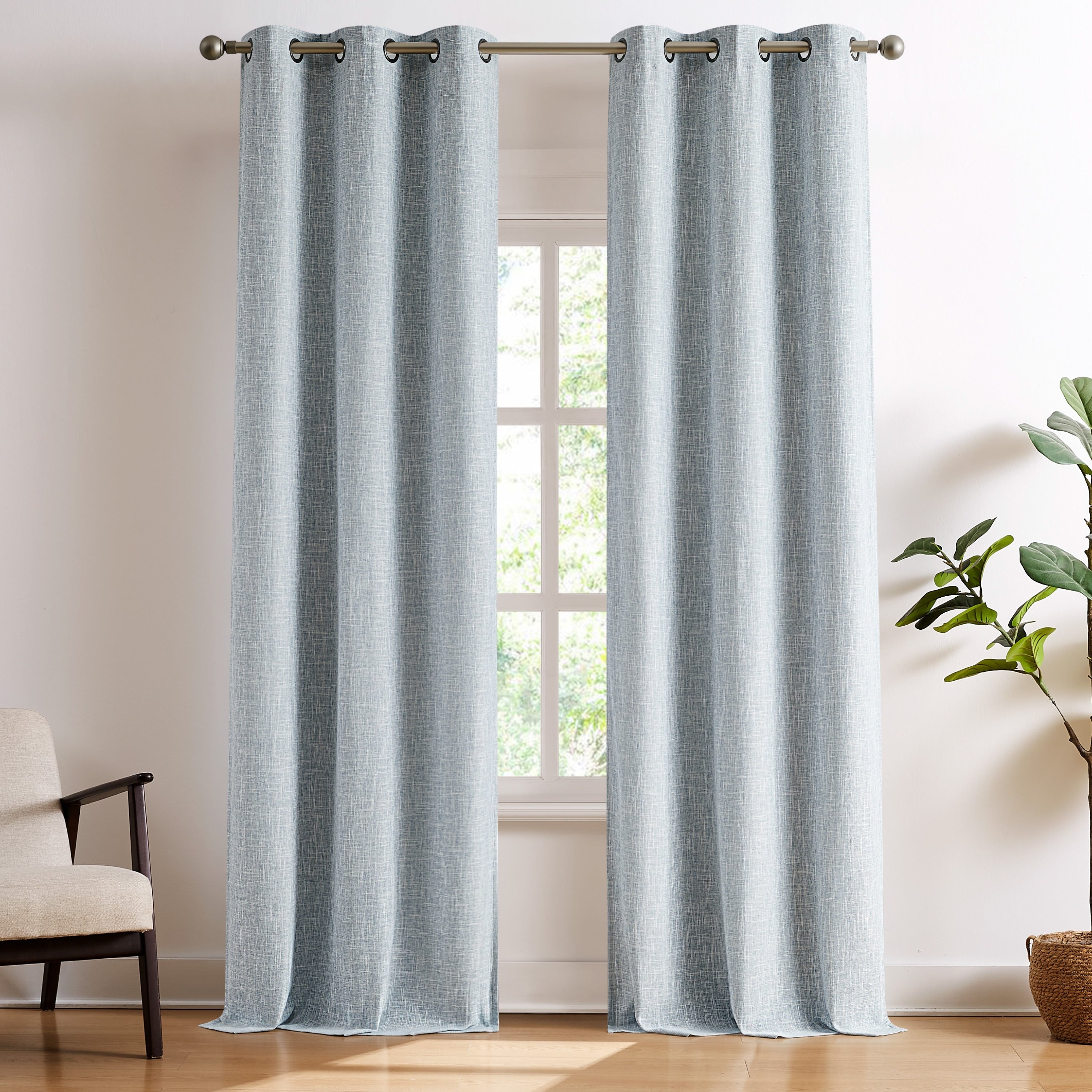 Brookstone Percy Blackout Window Curtains