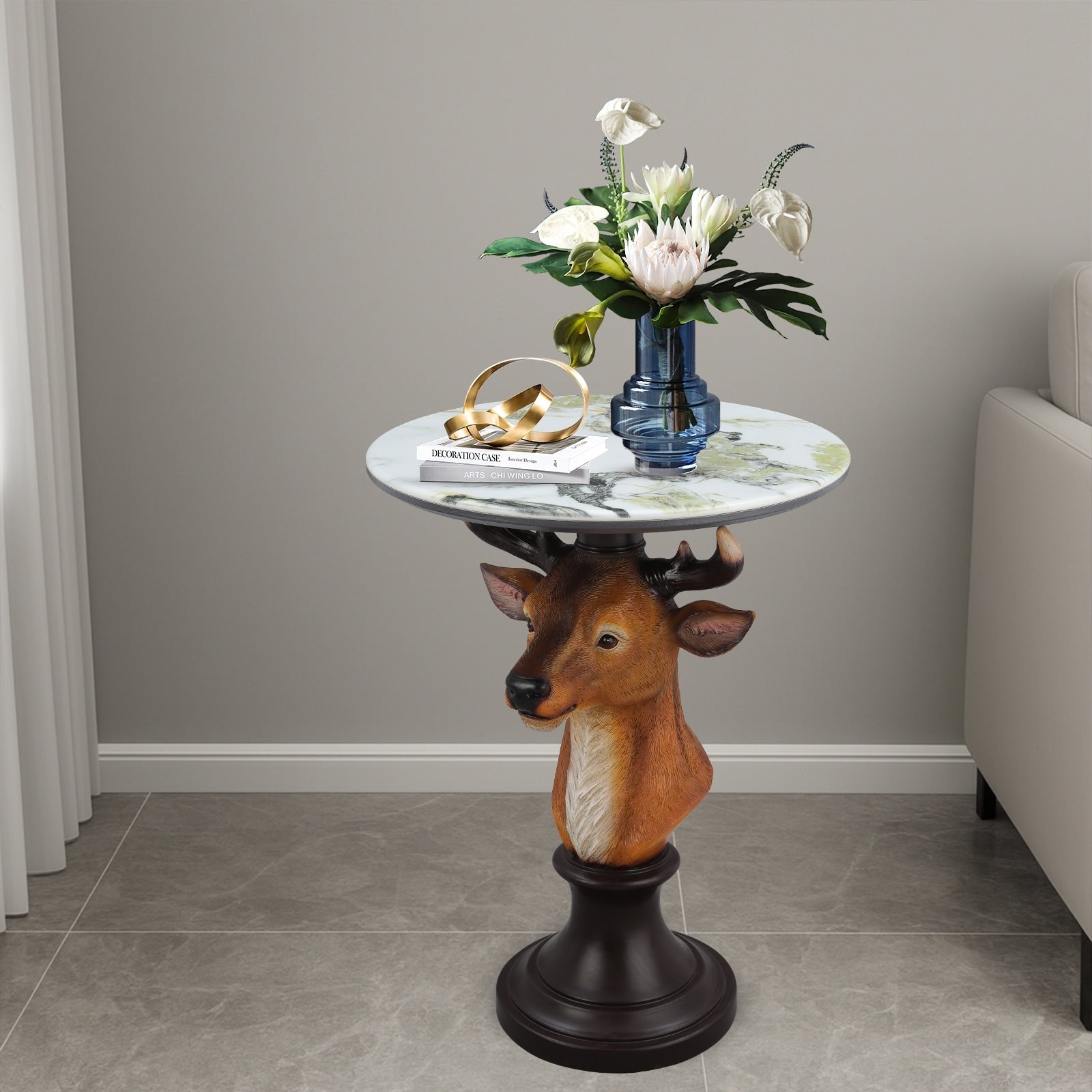 Brown Accent Table End Table Sofa Table For Living Room Characteristic Side Table End Table Hallway Table
