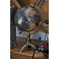 Copper Grove Lupinus Brass Globe With Metal Stand
