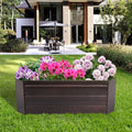 Metal Rectangular 31.5In.X20In. Garden Bed