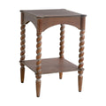 Brown Side Table End Table Sofa Table With Shelf Hallway Table Coffee Table Accent Table For Living Room