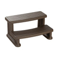 Brown Step For Square And Round Hot Tub