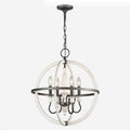 Brownell 17 Inch Wide 3 Light Chandelier In Anvil Iron
