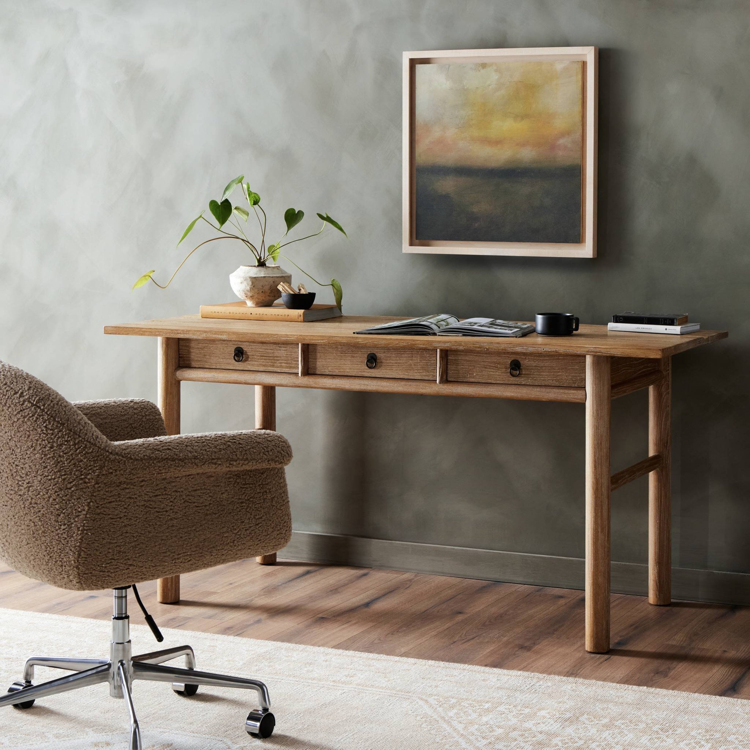 Brownyn Desk Whitewash