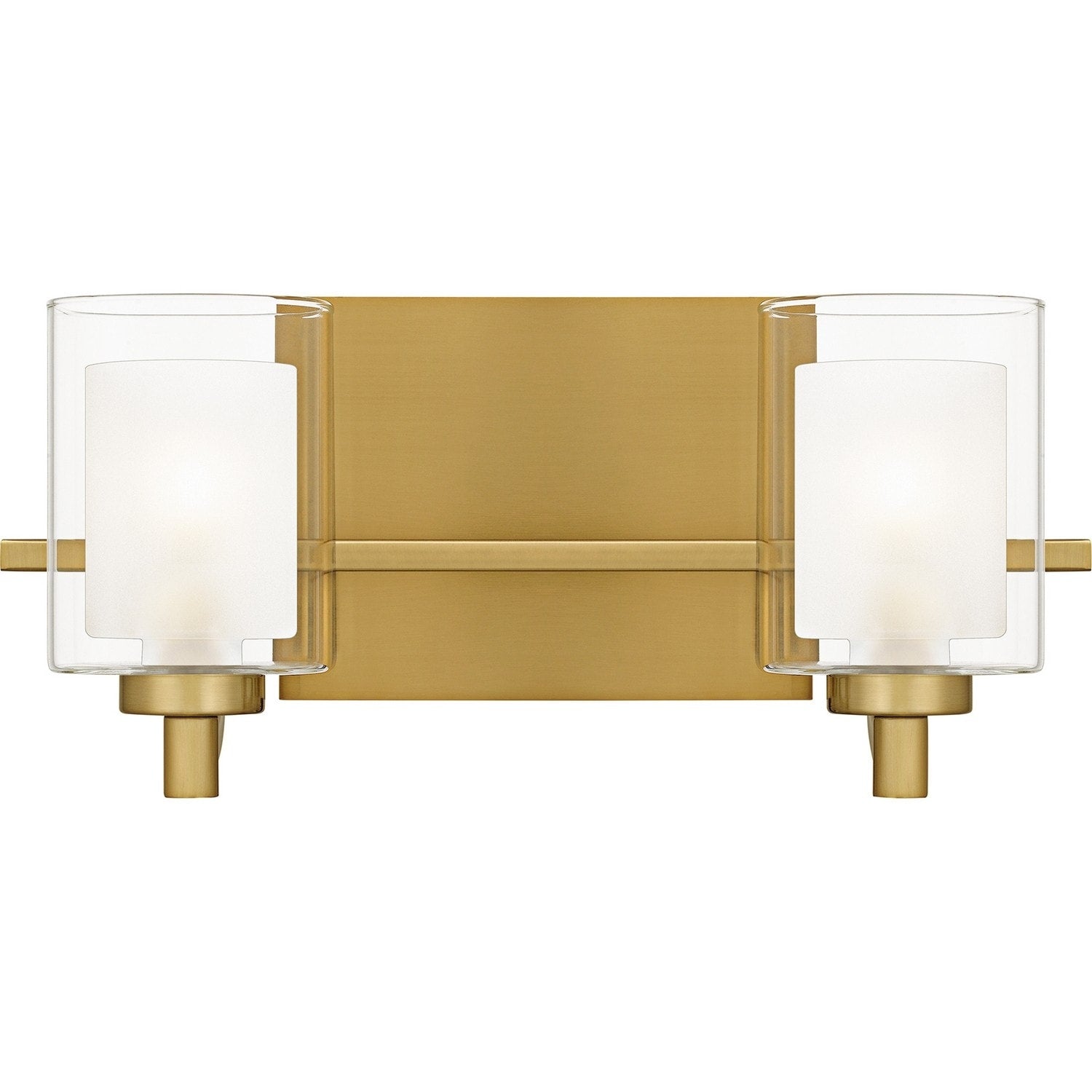 Brushed Gold Bathroom Vanity Light From The Kolt Collection