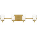 Brushed Gold Bathroom Vanity Light From The Kolt Collection