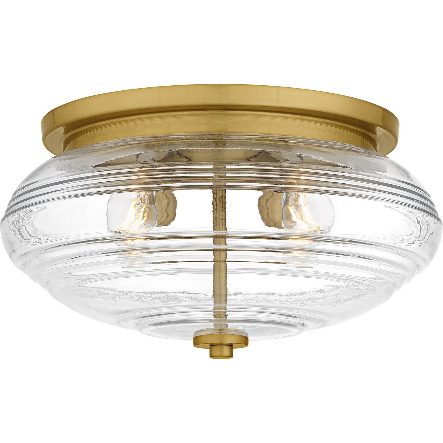 Brushed Gold Flush Mount From The Gatonby Collection