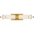 Brushed Gold Led Bathroom Vanity Light Light From The Talbott Collection