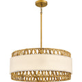 Brushed Gold Pendant From The Kate Collection