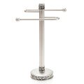 Brushed Nickel Fingertip Towel Stand