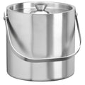 Brushed Stainless Steel 3 Quart Double Wall Ice Bucket
