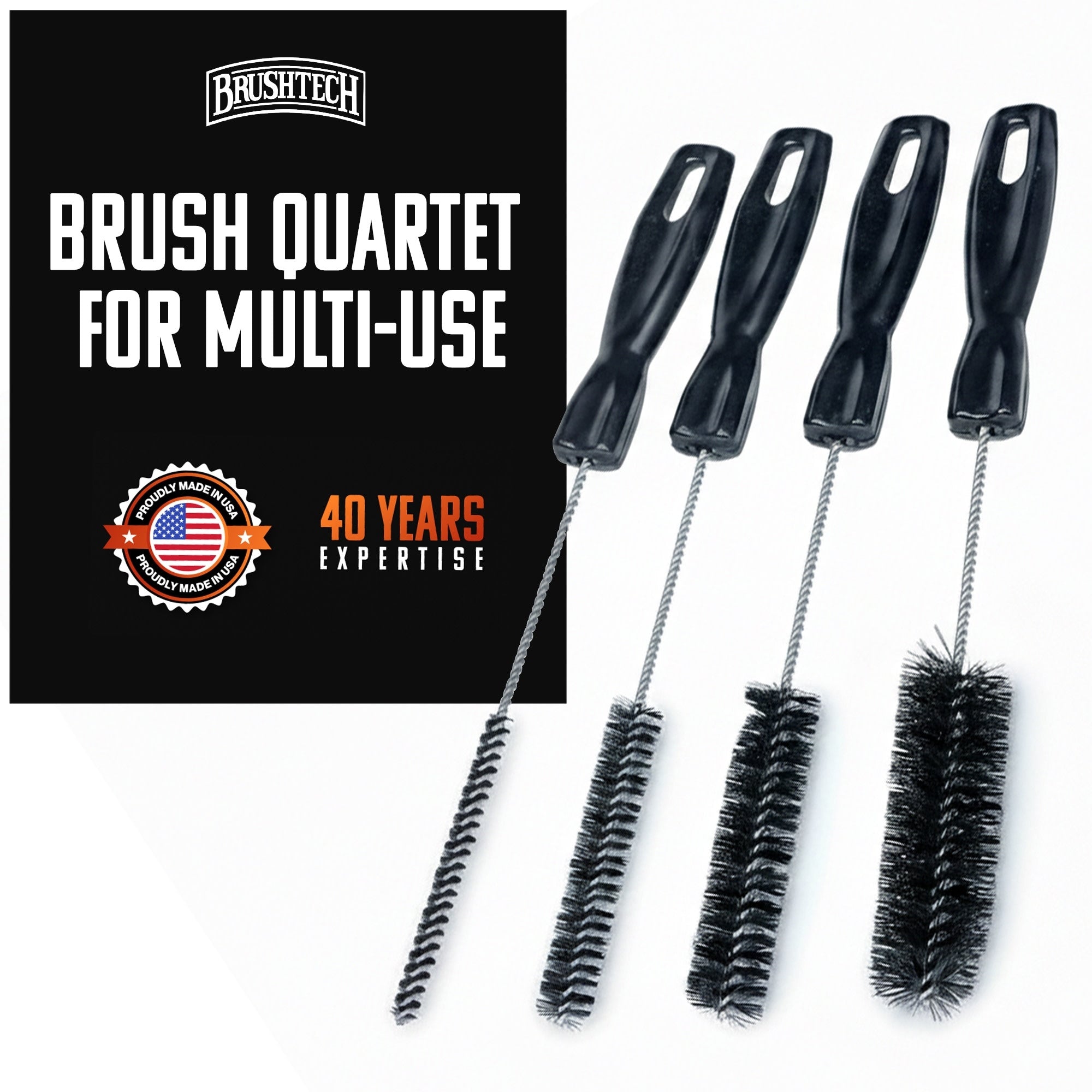 Brushtech Brush Quartet For Multi Use 13.5 In