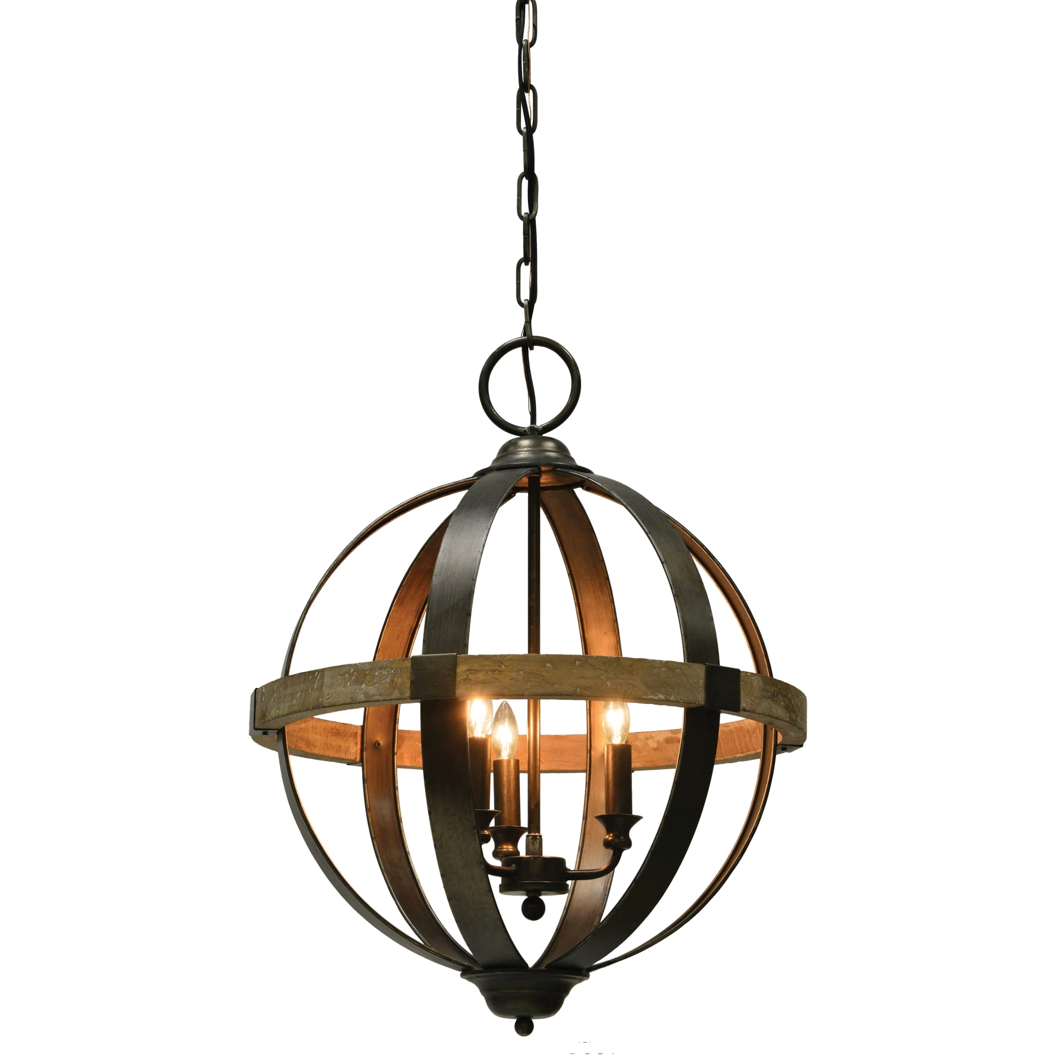 Bryant 3 Lt Chandelier