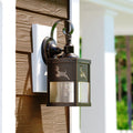 Vaxcel Bryce 5 Outdoor Wall Light Burnished Bronze
