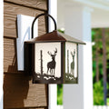Vaxcel Bryce 8 Outdoor Wall Light Burnished Bronze