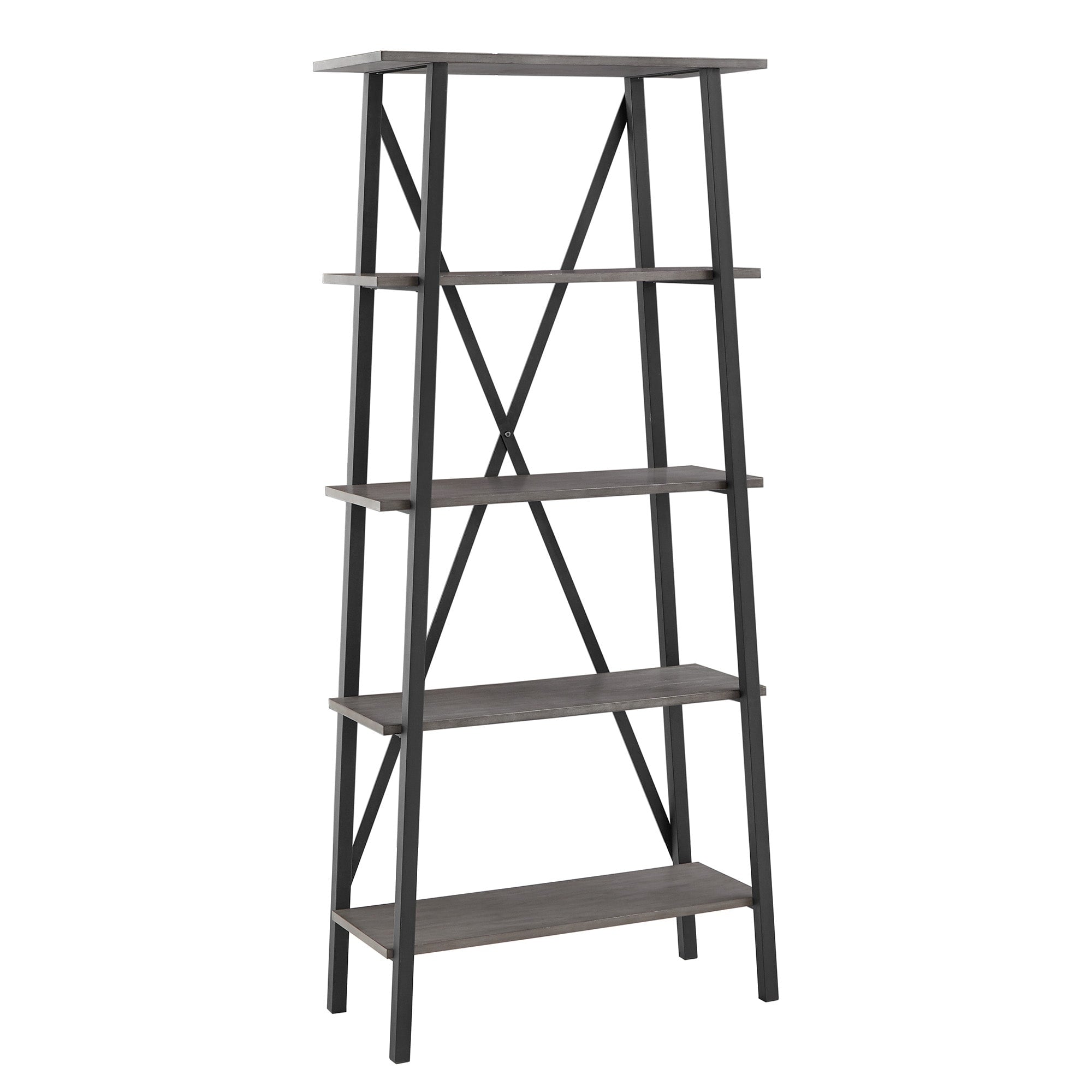 Bryson Rustic X Base 32 Inch Bookcase By Inspire Q Classic 32 W Bookcase