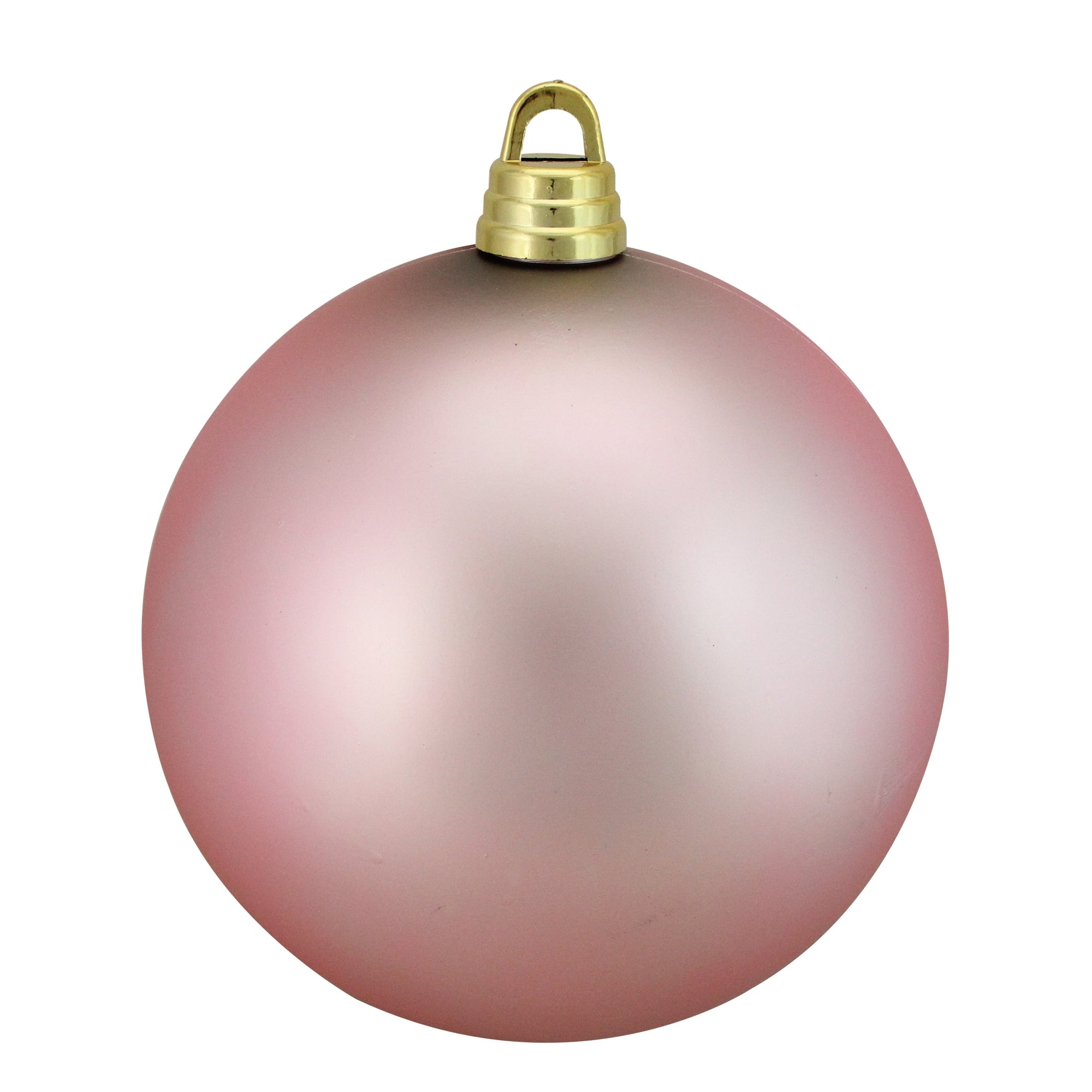 Bubblegum Pink Shatterproof Matte Christmas Ball Ornament 12 300Mm
