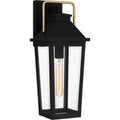 Buckley 1 Light Outdoor Wall Mount In Matte Black