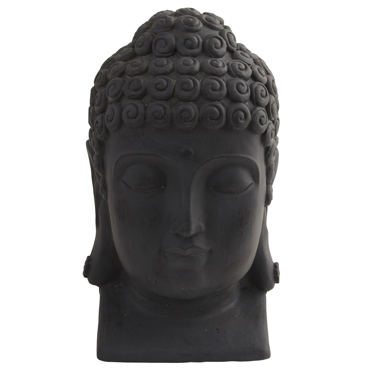 Buddha Head Indoor Outdoor Sculpture