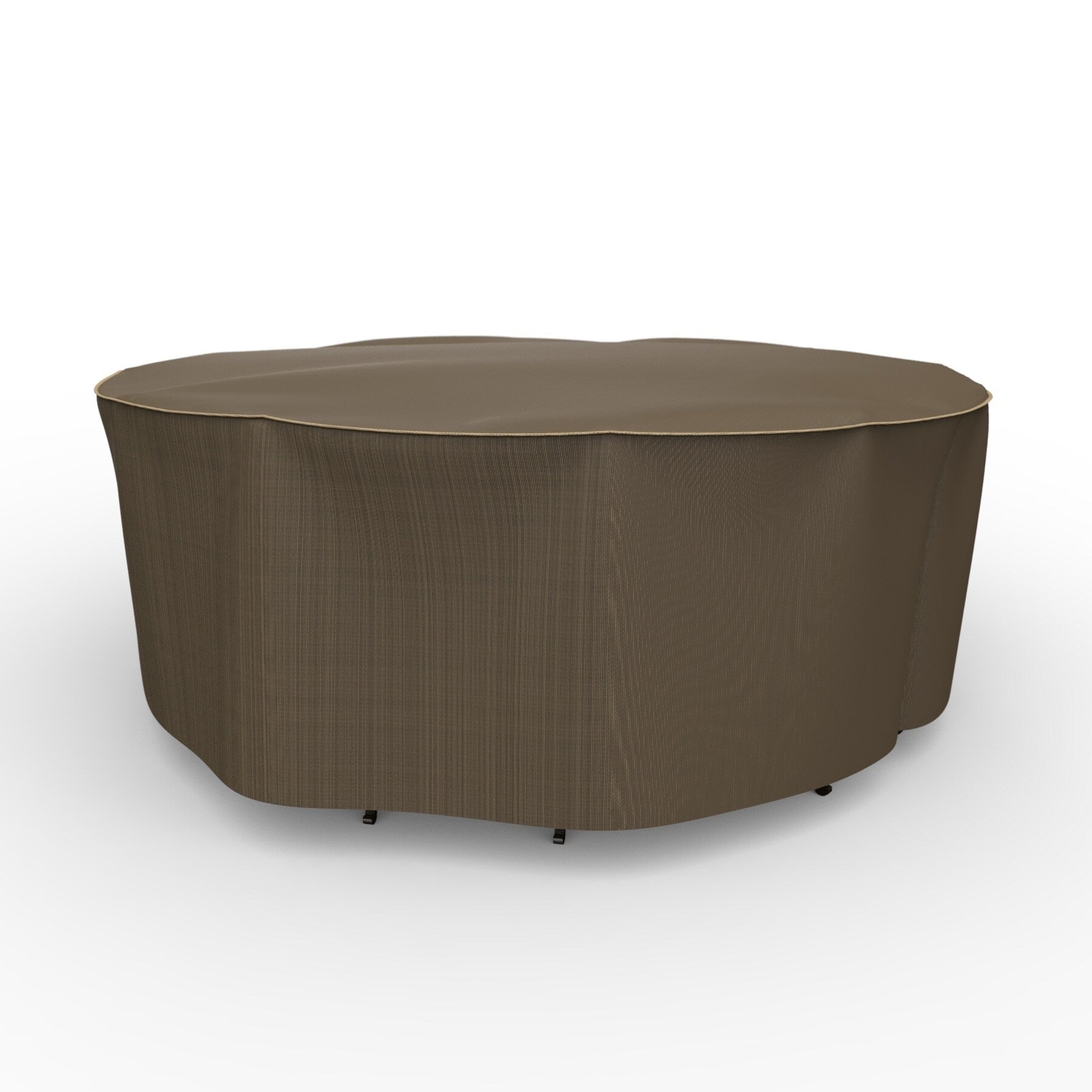 Budge Round Waterproof Outdoor Patio Table And Chairs Combo Cover Neverwet Hillside Black And Tan Multiple Sizes