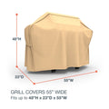 Budge Outdoor Waterproof Bbq Grill Cover Sedona Tan Multiple Sizes