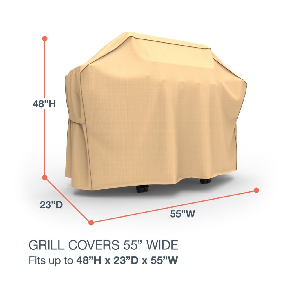 Budge Outdoor Waterproof Bbq Grill Cover Sedona Tan Multiple Sizes