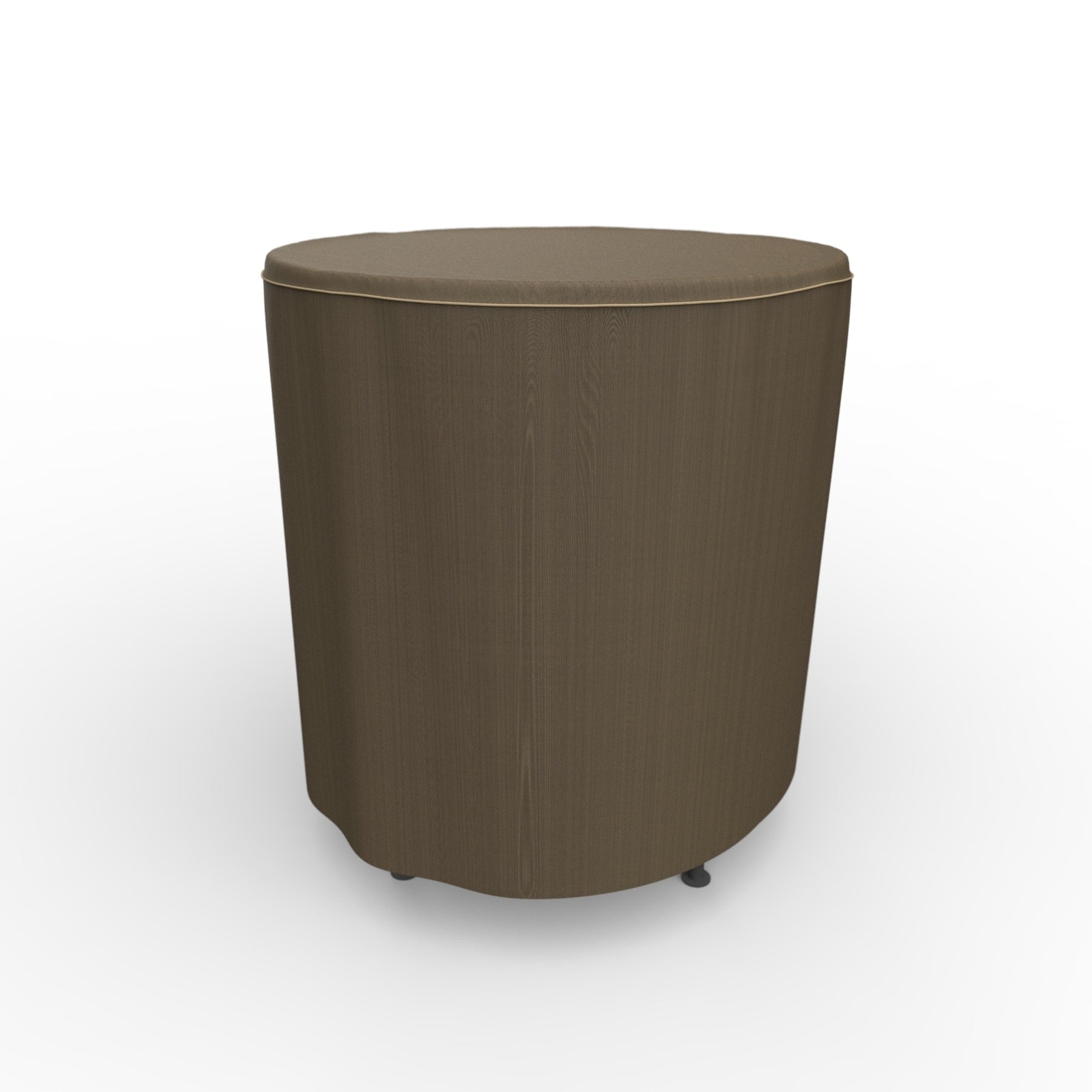 Budge Waterproof Outdoor Patio Bar Table Cover Neverwet Hillside Black And Tan 50 Diameter X 42 Drop