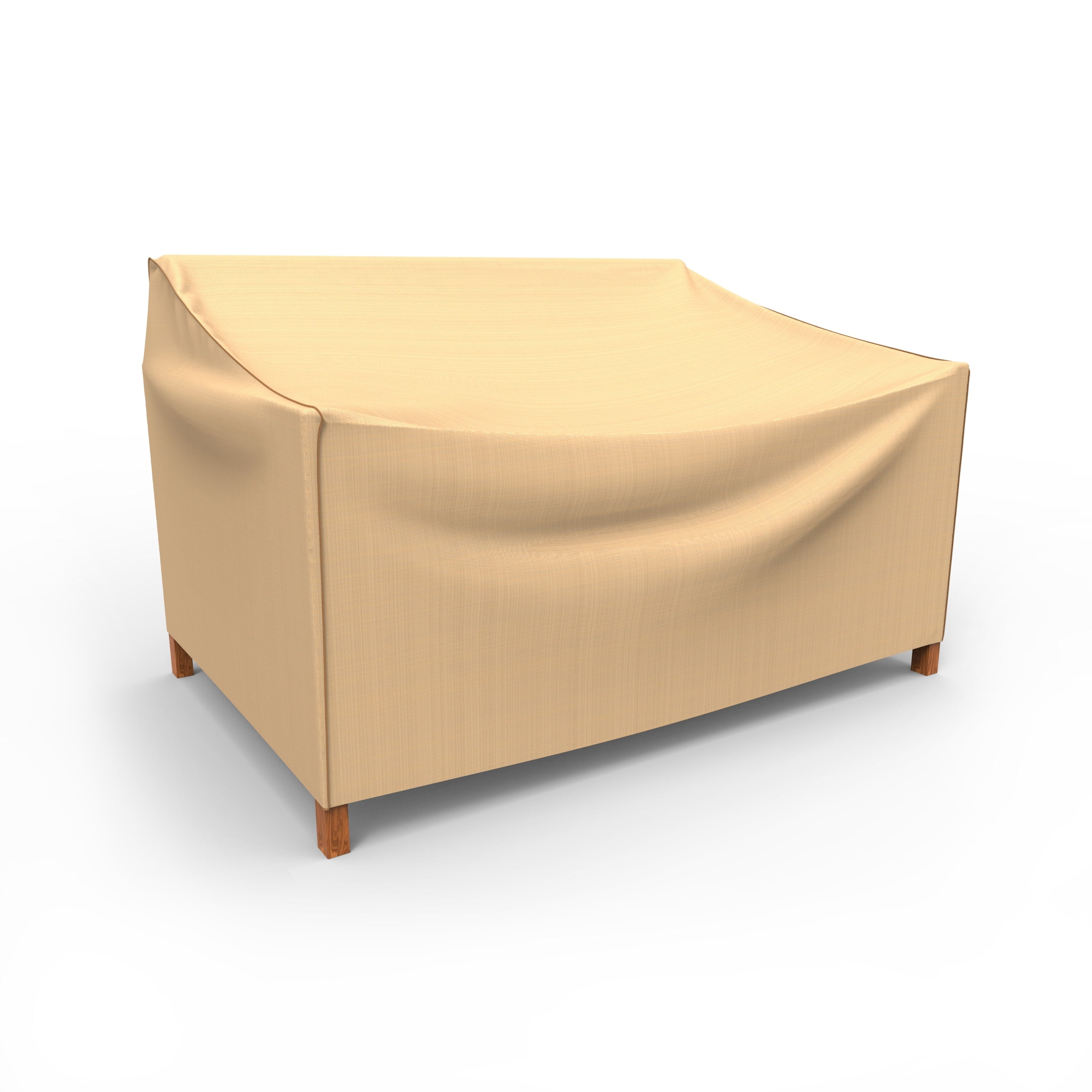 Budge Waterproof Outdoor Patio Loveseat Cover Neverwet Savanna Tan Multiple Sizes