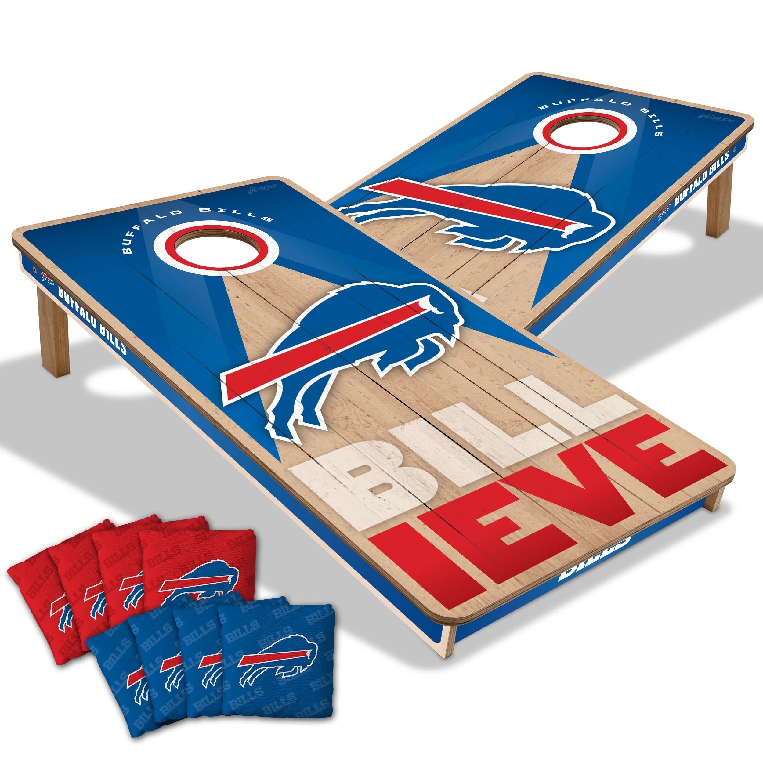 Buffalo Bills Nfl 2X4 Professional Cornhole Board Set