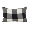 Buffalo Check Plaid Design Cotton Down Filled Throw Pillow