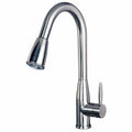 Builders Shoppe 1150 Contemporary Single Handle 16 Pull Down Kitchen Faucet