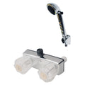 Builders Shoppe 3220A 4120 Rv Motorhome Replacement Shower Faucet Valve Diverter With Matching Hand Held Shower Set