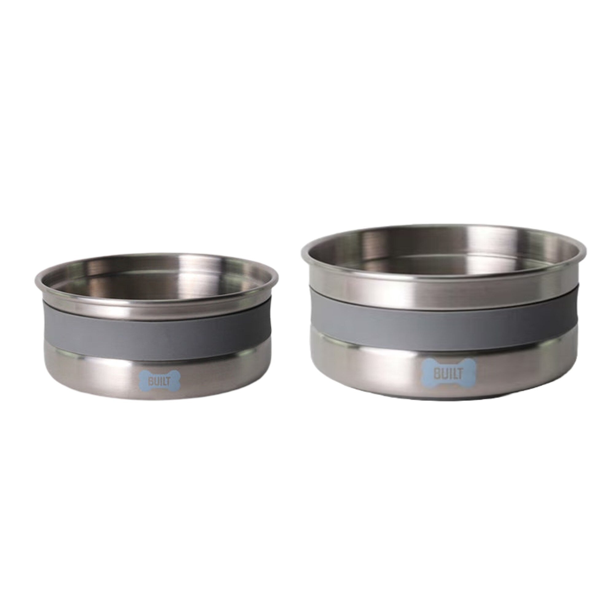 Built Stainless Steel Dog Bowl 38 Oz 64 Oz 38 Oz 64 Oz