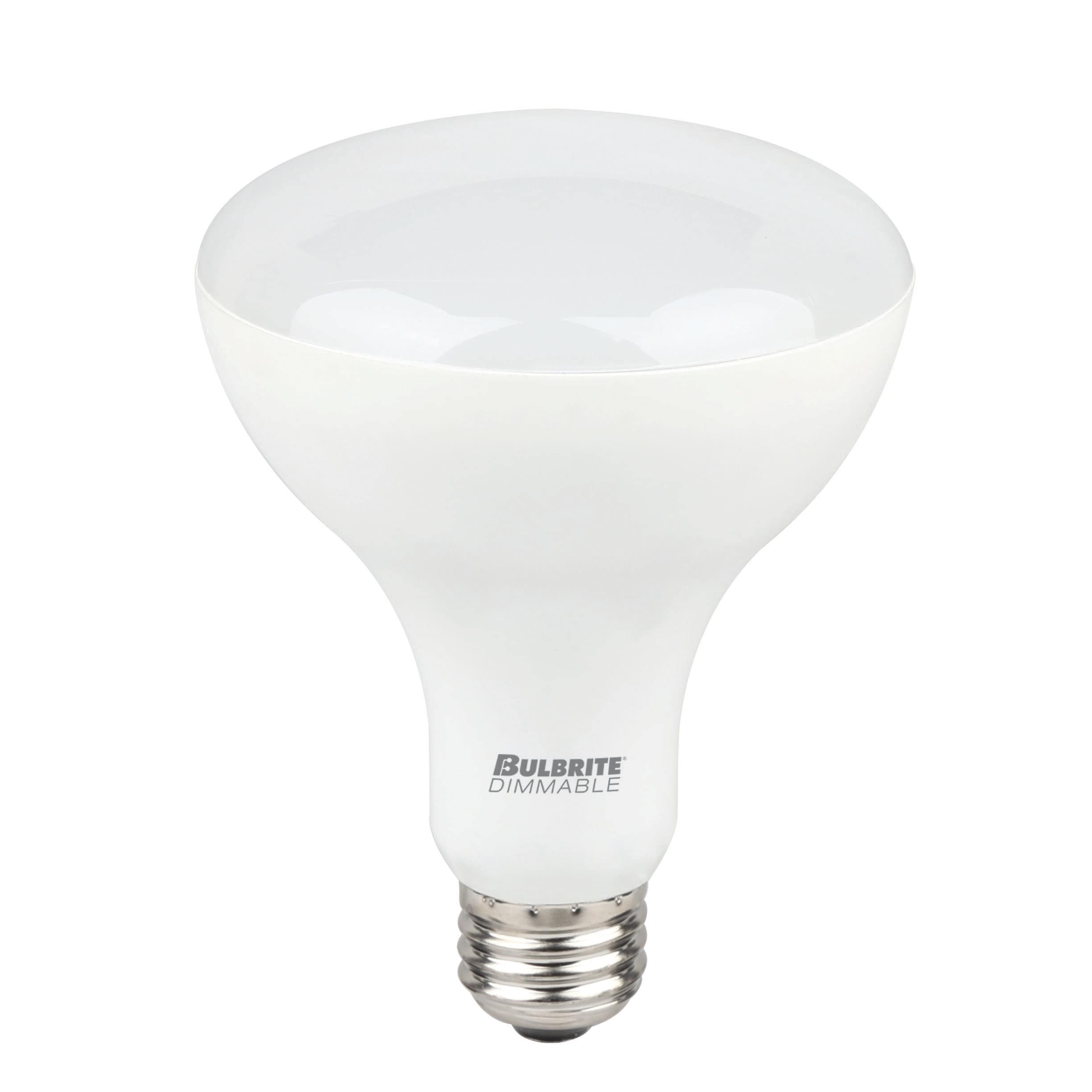 Bulbrite 9 Watt Dimmable Frost Br30 Medium E26 Led Bulb