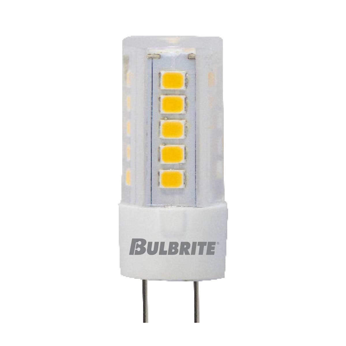 Bulbrite Pack Of 2 4.5 Watt Clear Mini T4 Bi Pin G4 Led Bulb