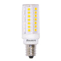 Bulbrite Pack Of 2 Dimmable Clear Mini T6 Mini Candelabra E11 Led Bulb